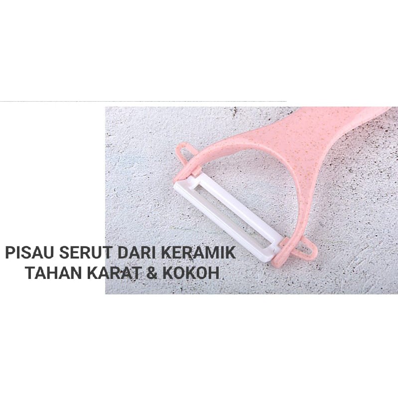 KA 04 Pisau Masak Set 7in1 Bahan Keramik Premium Quality