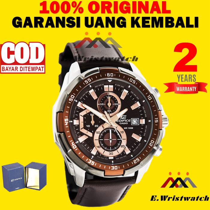 JAM TANGAN CASIO EDIFICE EFR 539 ORI CASIO WATCH EDIFICE EFR539 ORIGINAL GARANSI COD