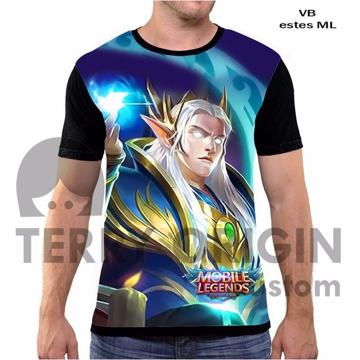 Kaos Mobile legends Terlaris 3d Fullprint Estesskin