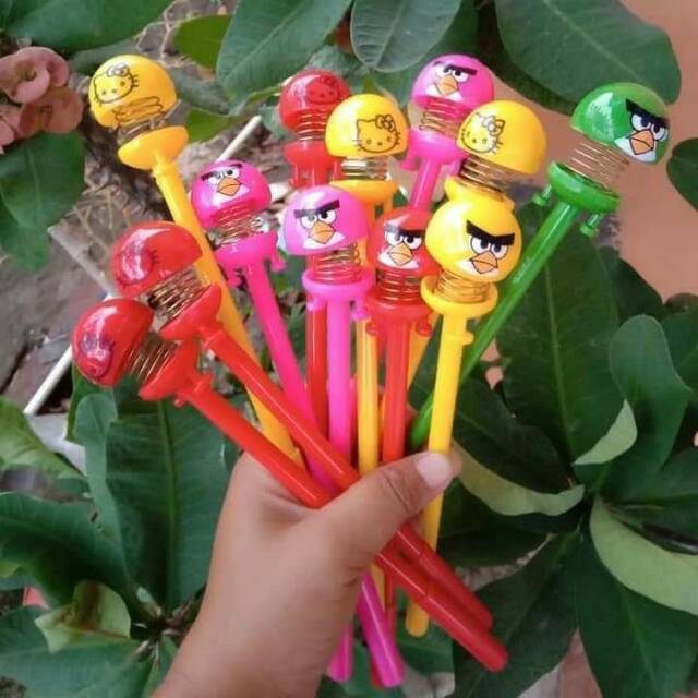 

Ready Bolpen spring doll karakter non LED