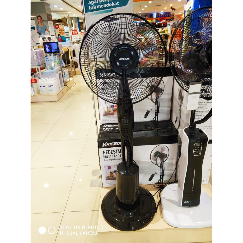 Ace Hardware Kris Kipas Angin Uap/ Misty Fan Dengan Remote 75 W