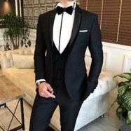 Jas pengantin pria elegan modern