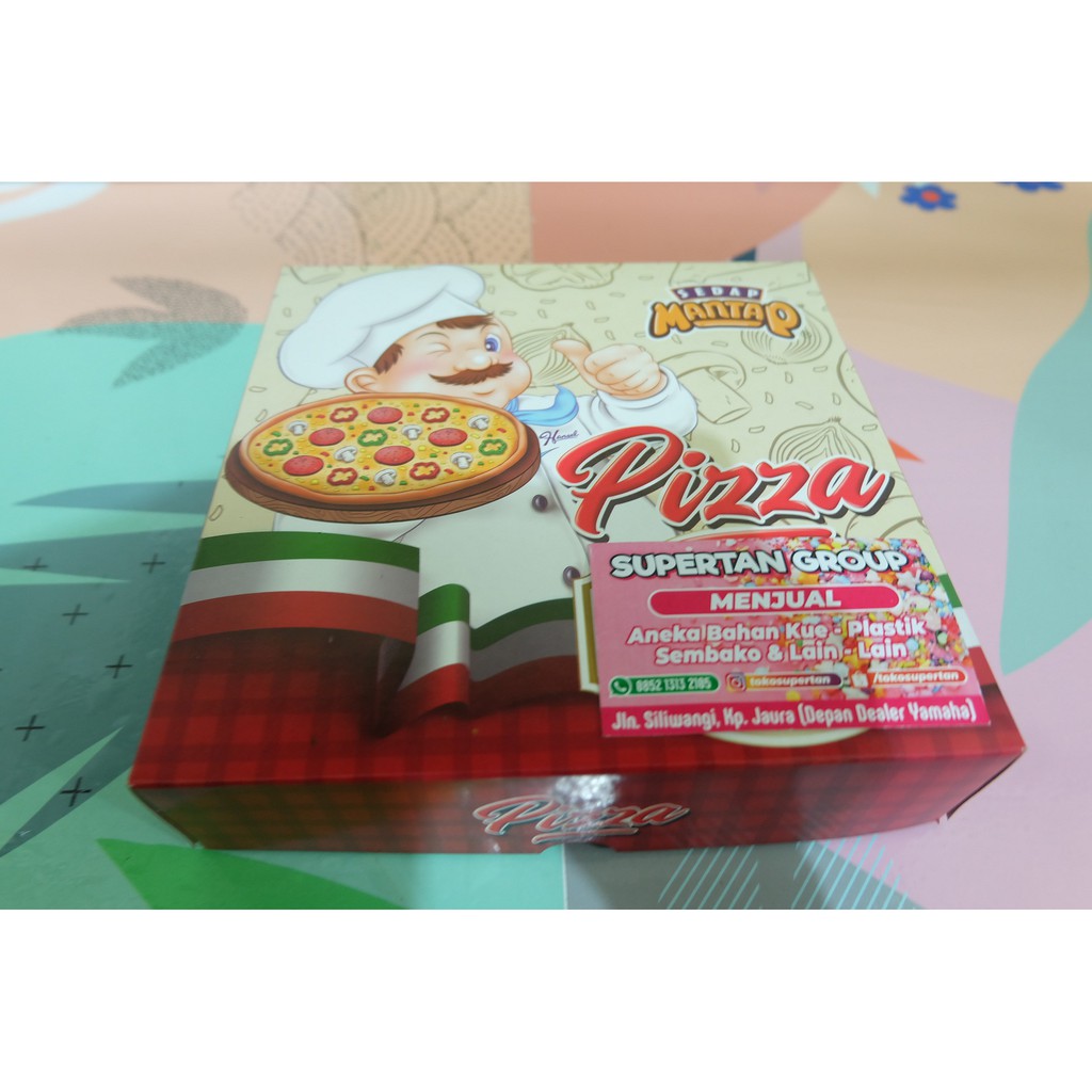 

DUS PIZZA SEDAP MANTAP 22X20 @25 PCS