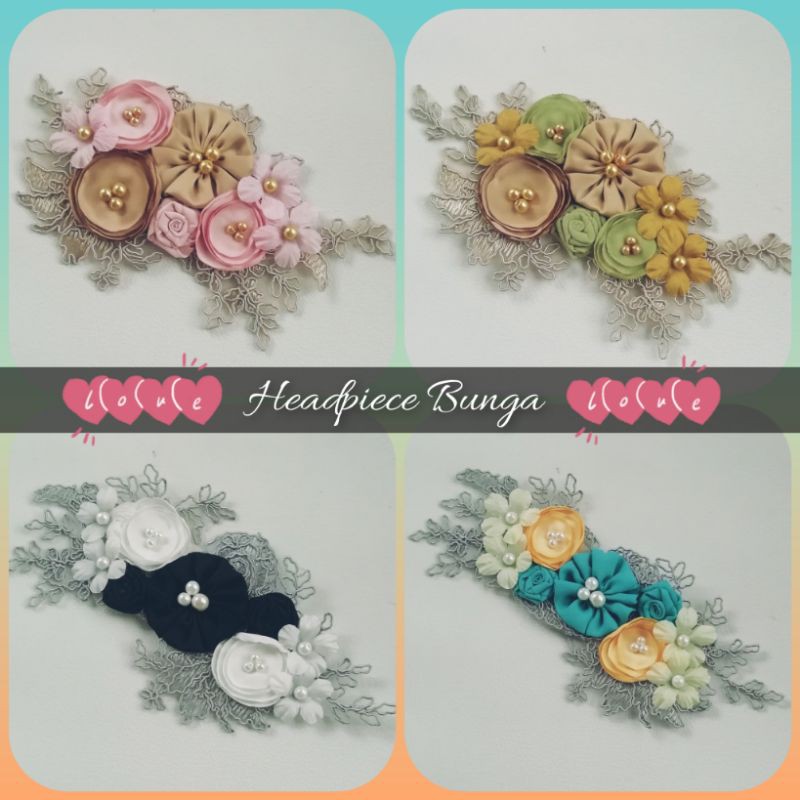 Promo Headpiece/Hiasan Kepala/Hiasan Jilbab/Bros