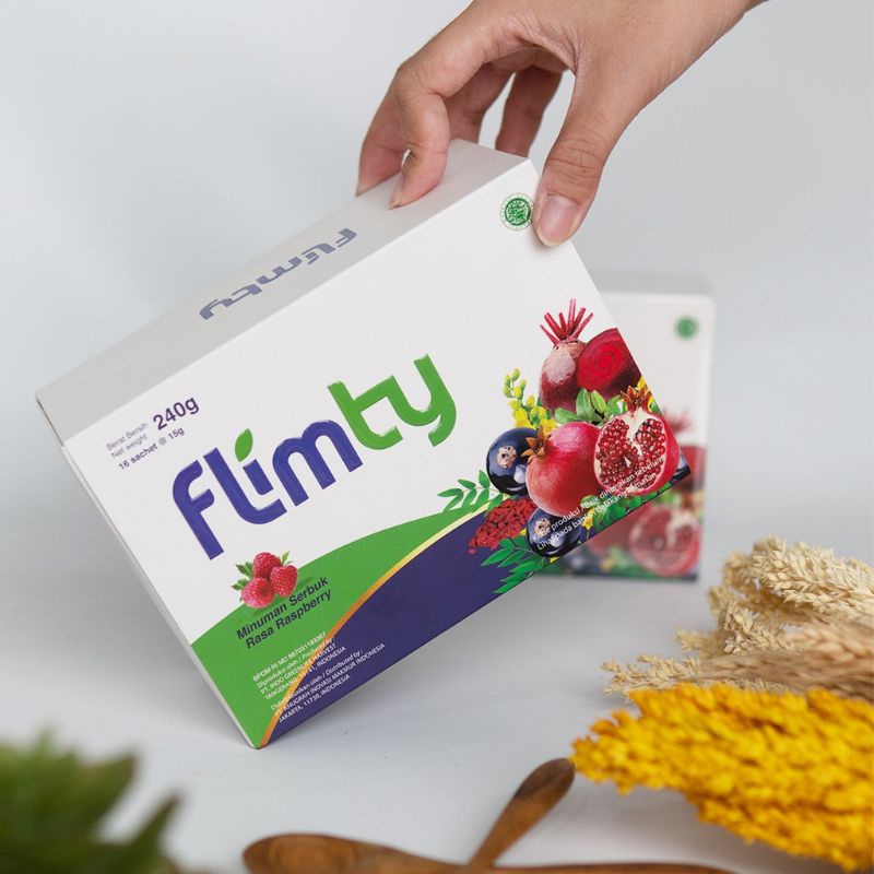 Flimty Fiber | Antidioksidan Rasa Blackcurrant/Raspberry