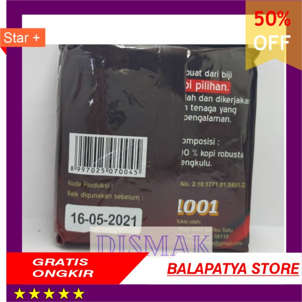 

CUMA HARI INI SAJA!!! 50 Off Kopi Bubuk 1001 245 gram Bengkulu Sumatera Selatan