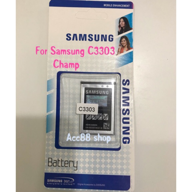 Baterai Batre Battery Original Samsung Champ C3303 C3300 E1272 E2652