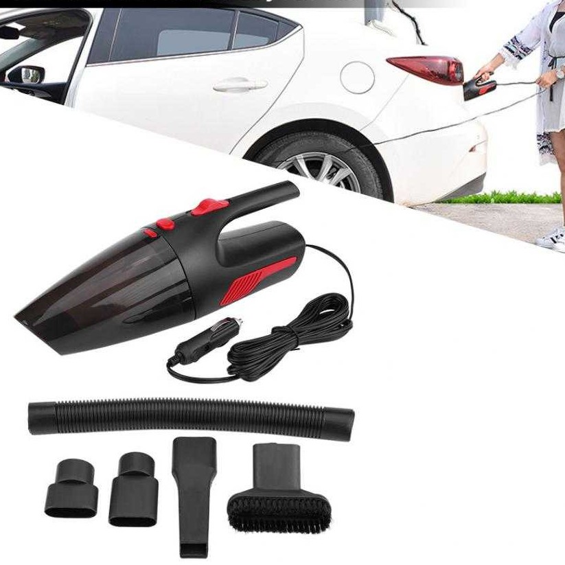 Alat Pembersih Mobil Vacuum Mobil Portabel Penghisap Debu Handheld Vakum Cleaner Mobil Penyedot Debu Serbaguna 12v 120W