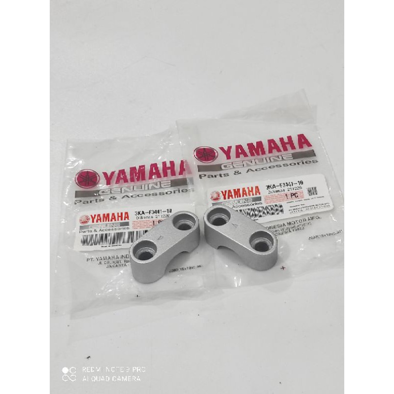 Kleman stang 1 set 3KA rx king, scorpio, vixion new, vixion old 3KA-F3441-10 100%  Orignal YGP