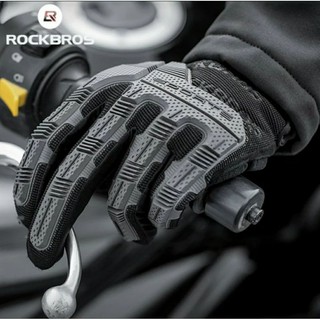 Sarung Tangan Full Finger Gloves Rockbros S210 Motor Sepeda MTB cross