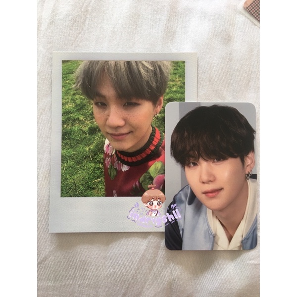 BTS Photocard Yoongi Young Forever & Samsung Official