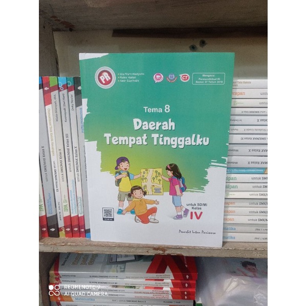 New Buku PR Tematik Kelas 4 Tema 8 Intan Pariwara