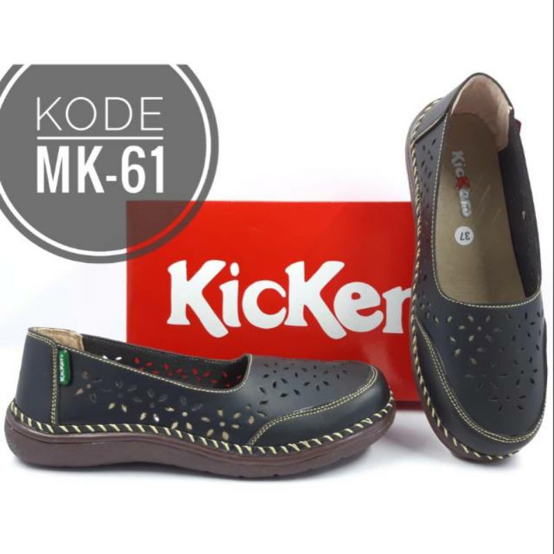 Sepatu Kickers Wanita Flat Shoes Kode MK-61