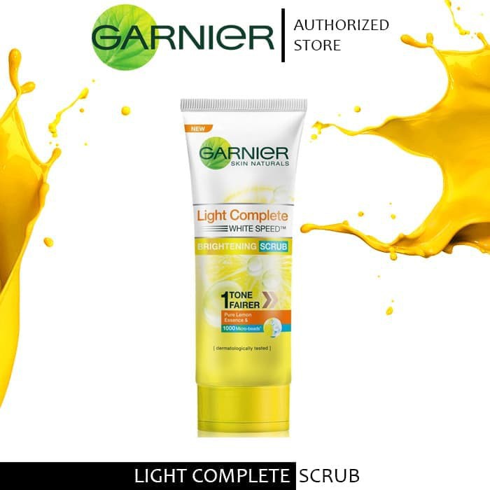 GARNIER LIGHT COMPLETE WHITE SPEED BRIGHTENING SCRUB