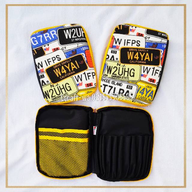 

Canvas thin pencil case