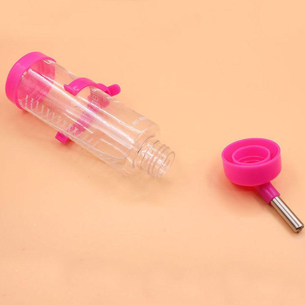 [Elegan] Tempat Minum Air Plastik 125ml Burung Anjing Kelinci Pet Auto