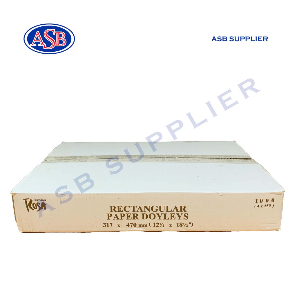 

Dolly Paper / Kertas Renda RECTANGULAR Merk Rosa (250 Sheets)