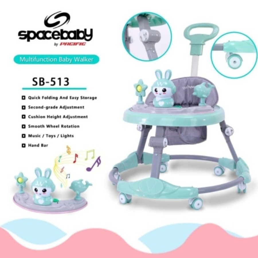 BABY WALKER SPACEBABY TIPE SB 513