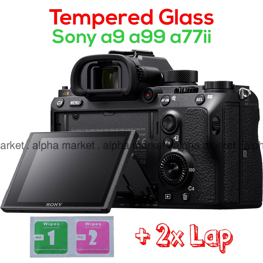 Tempered Glass Anti Gores Screen Protector Guard Sony A9 RX100 mark I II III IV V VI RX100v RX100vi