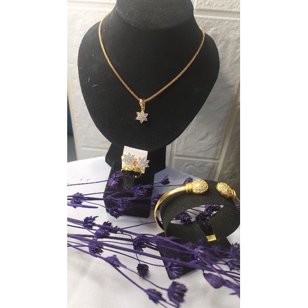 perhiasan 1 set lapis emas bangkok