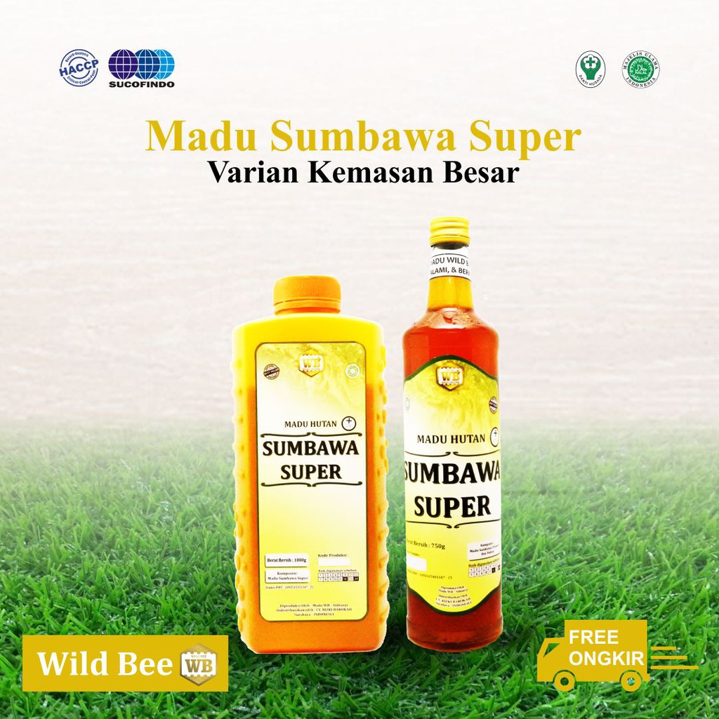 

Madu Sumbawa Super / Lebah Apis Dorsata -Garansi Murni & Asli 100% - Wild Bee