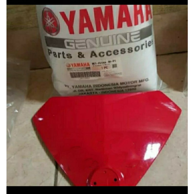 visor aerox 125 original merah