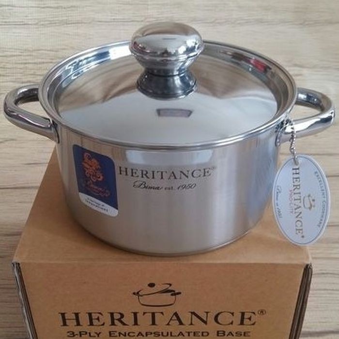 Bima Panci 28 cm Heritance Prolite / Saucepot Stainless