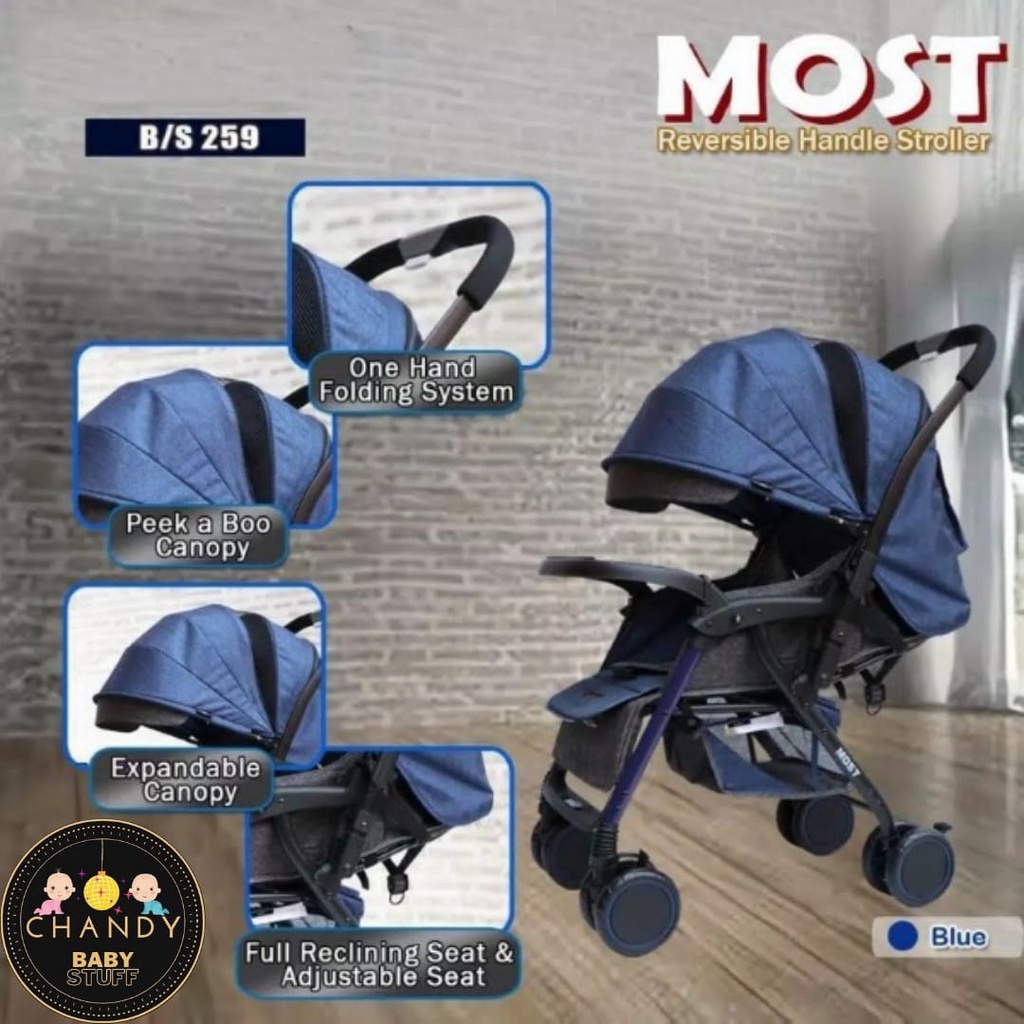 STROLLER BABY PLIKO CREATIVE MOST BS 259