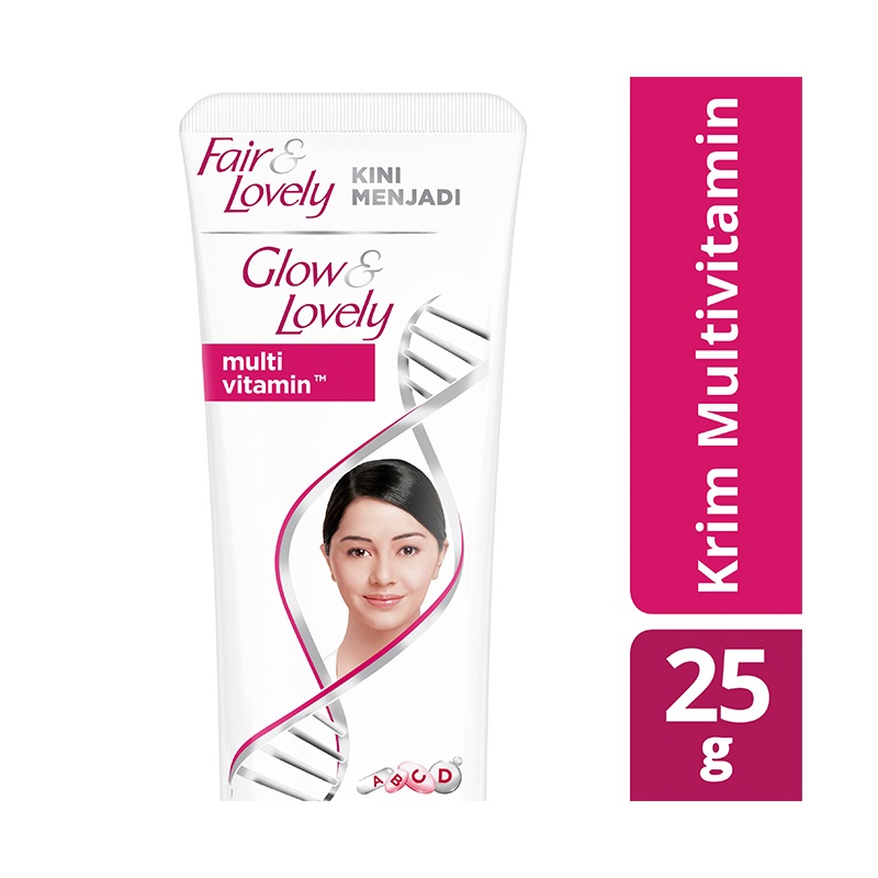 FAIR &amp; LOVELY GLOW - LOVELY Krim Pencerah Harian MULTIVITAMIN 25g (BPOM)