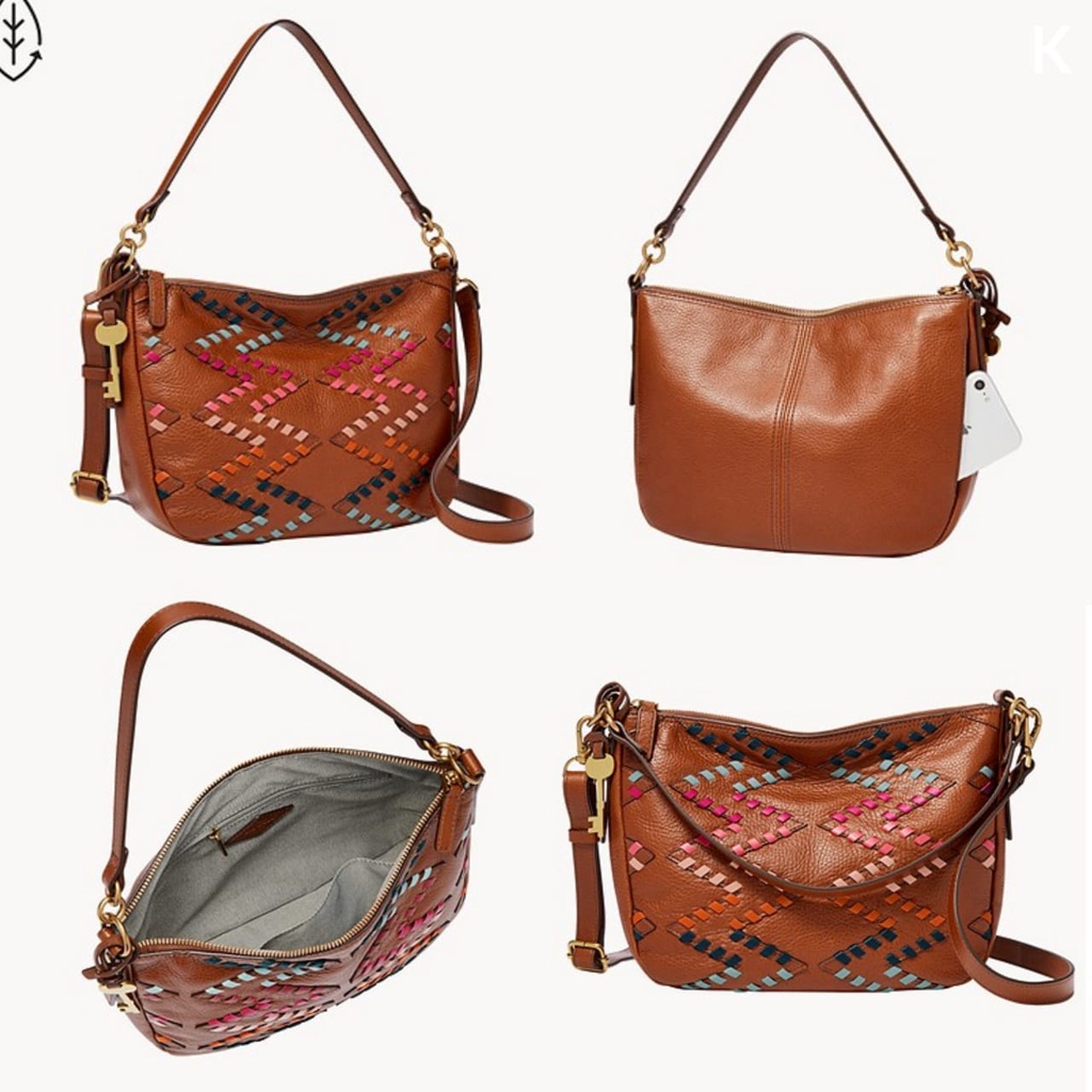 Tas FossilOriginal Jolie Crossbody Brown New Original