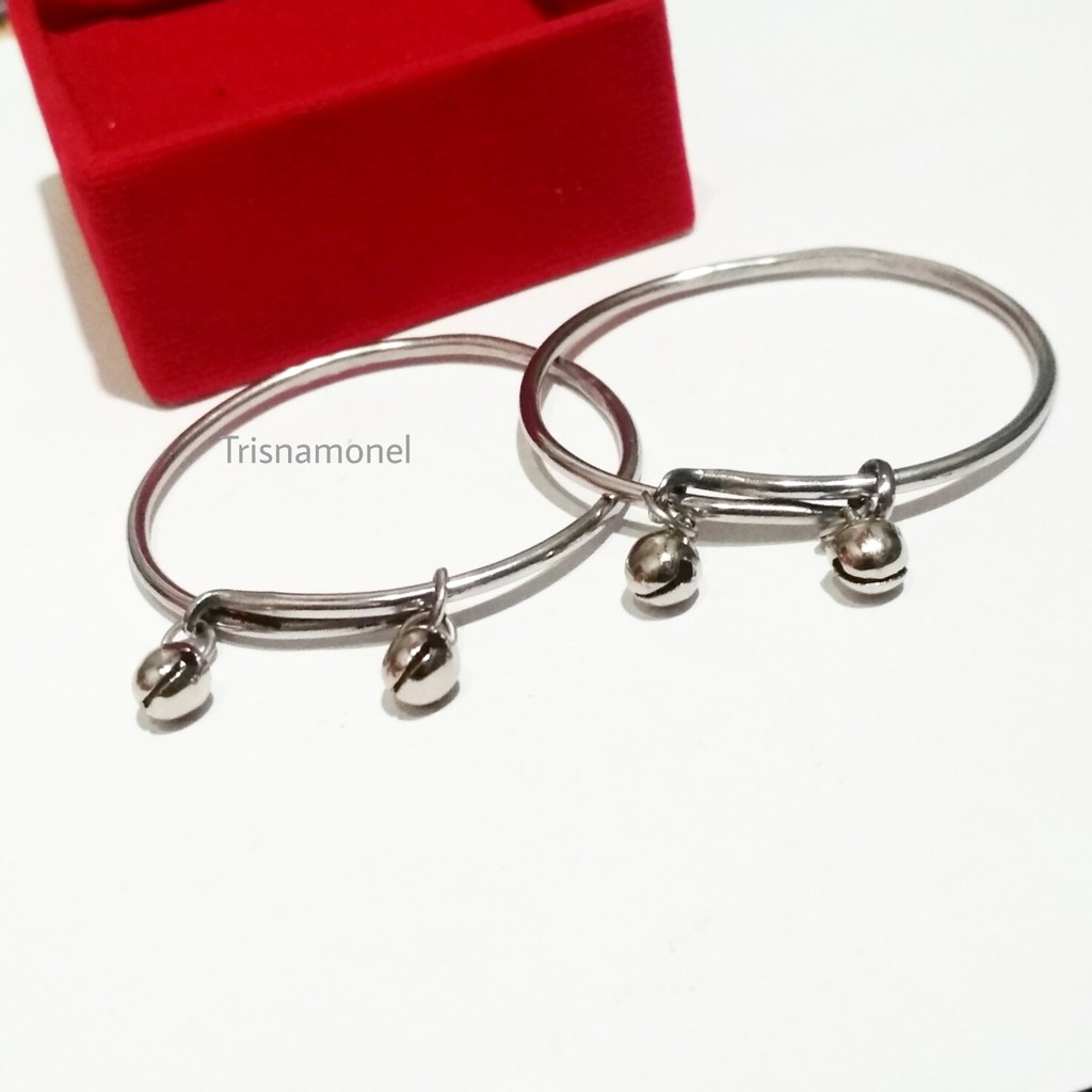 GELANG MONEL ANAK ORIGINAL PAKAI LONCENG