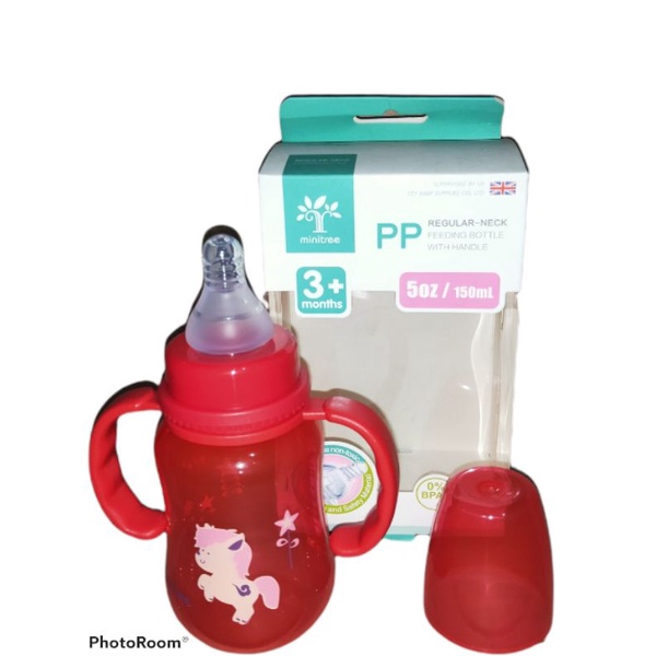 Botol susu baby minitree 150ml / botol dot bayi bpa free SNI size M