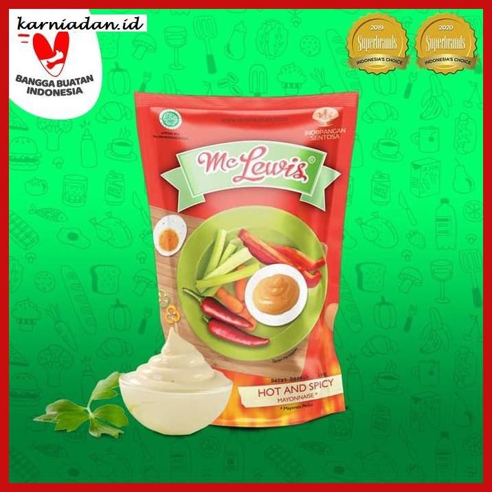 

gnidderdsaus- mc lewis mayo hot spicy - 1kg -asliiiiii.