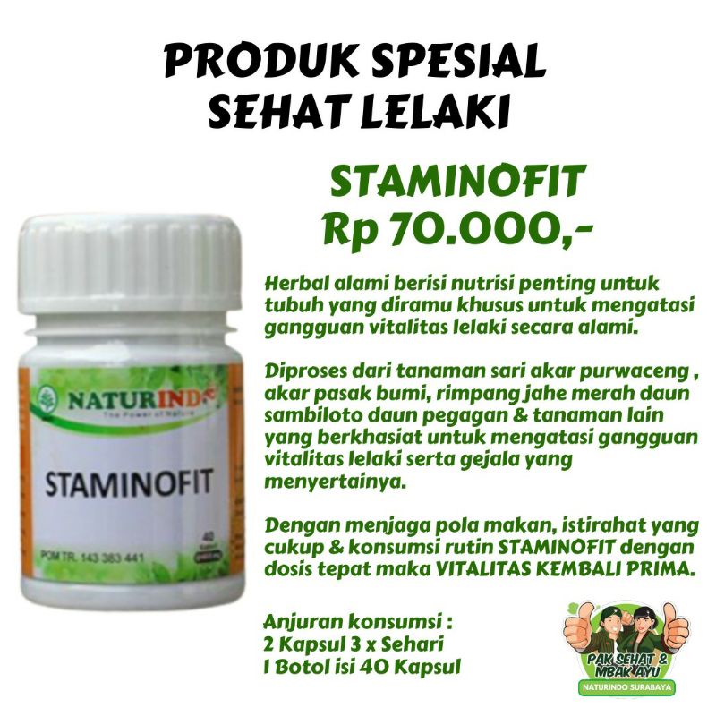 

Herbal stamina laki laki