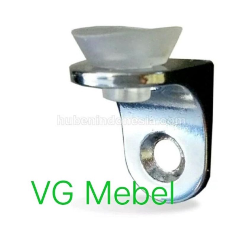 Ambalan AKZ 14 - Siku L Tebal - Penyangga Rak Kayu Kaca Lemari HUBEN