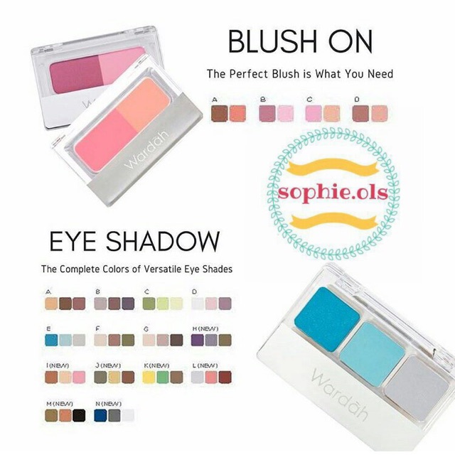Wardah Blush On & Eyeshadow
