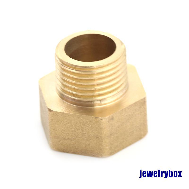 Adapter Fitting Pipa Metrik Bsp G 3 / 4 &quot;Female Ke Npt 1 / 2&quot; Male Bahan Metal