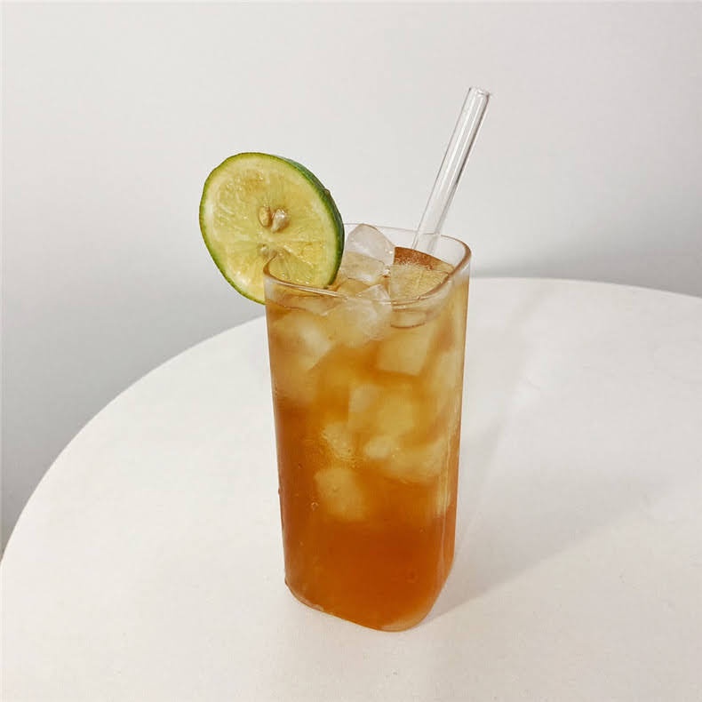 basic korean glass / gelas kotak korea kaca