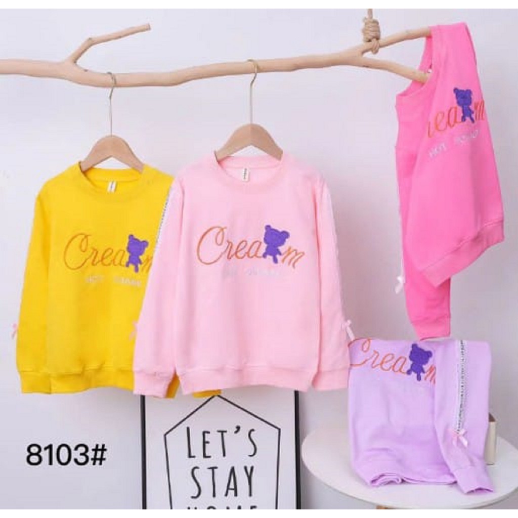 Baju import anak perempuan/ baju import lengan panjang