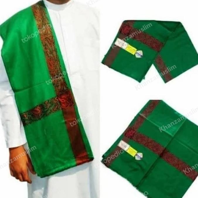 sorban kashmiri shawl hijau
