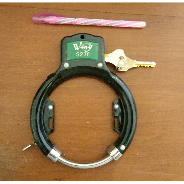 KUNCI WING  S 276 S276 GEMBOK SEPEDA LOCK ONTHEL ONTA ONTEL ANTIK NOS