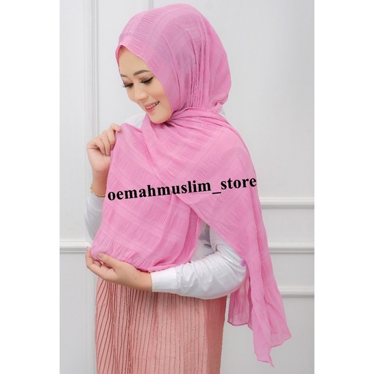 180 x 75 PASHMINA PLISKET SMOKE DUYUNG CERUTY BABYDOLL