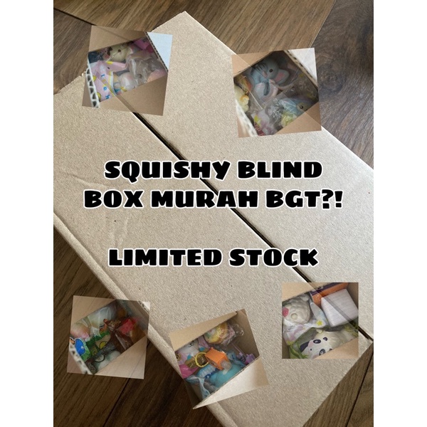 LICENSED SQUISHY BLIND BOX MURAH LIMITED STOCK