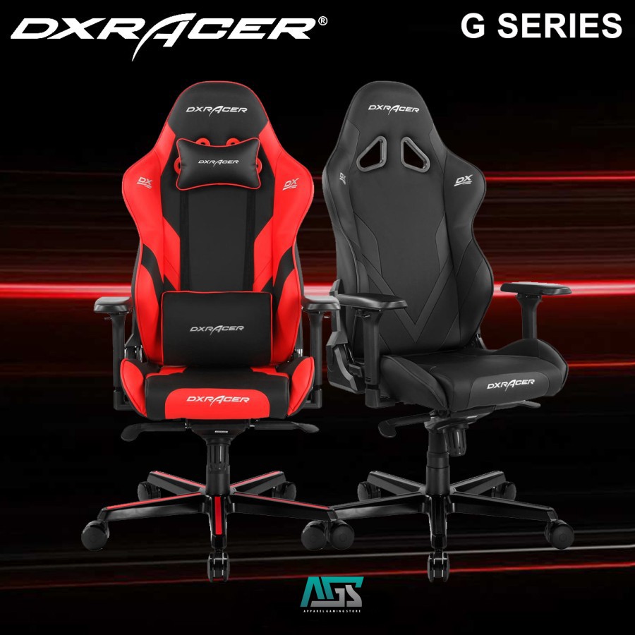 Dxracer G Series Black Red Gaming Chair Kursi Gaming Shopee Indonesia