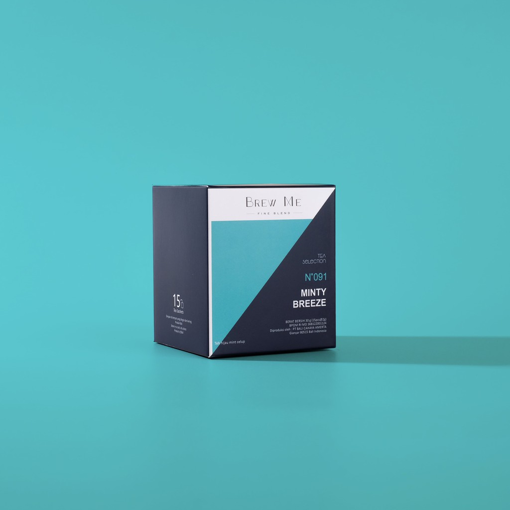 Brew Me Tea - Tea Bag Box Minty Breeze