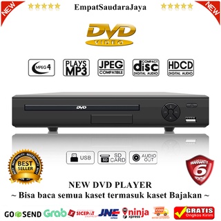 PROMO DVD PLAYER DIVX DC 12V SUPPORT USB MP3 MPEG MP4 VCD JPG CDR