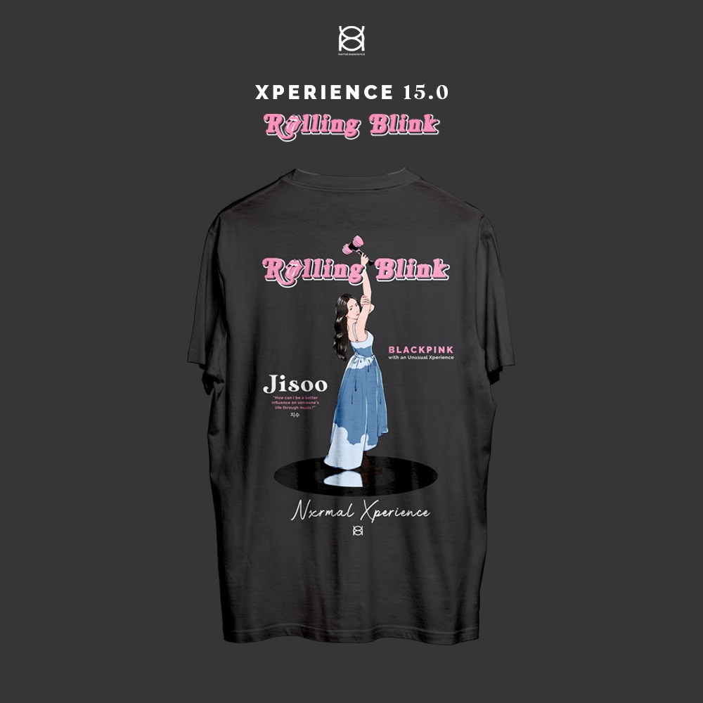 T-shirt Blackpink "Jisoo" (Rolling Blink) Nxrmal Xperience 15.0