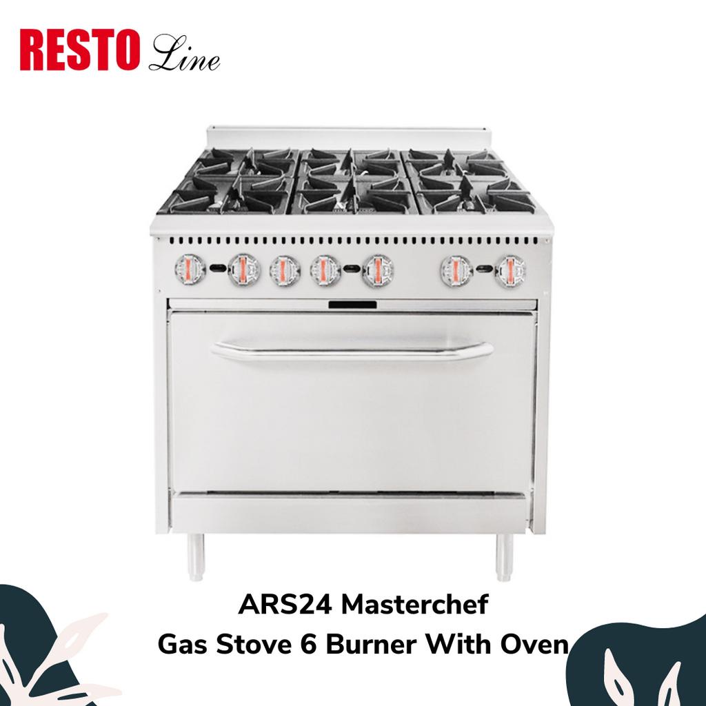Masterchef Stove 6 Burner with Oven / Gas Kompor 6 Burner