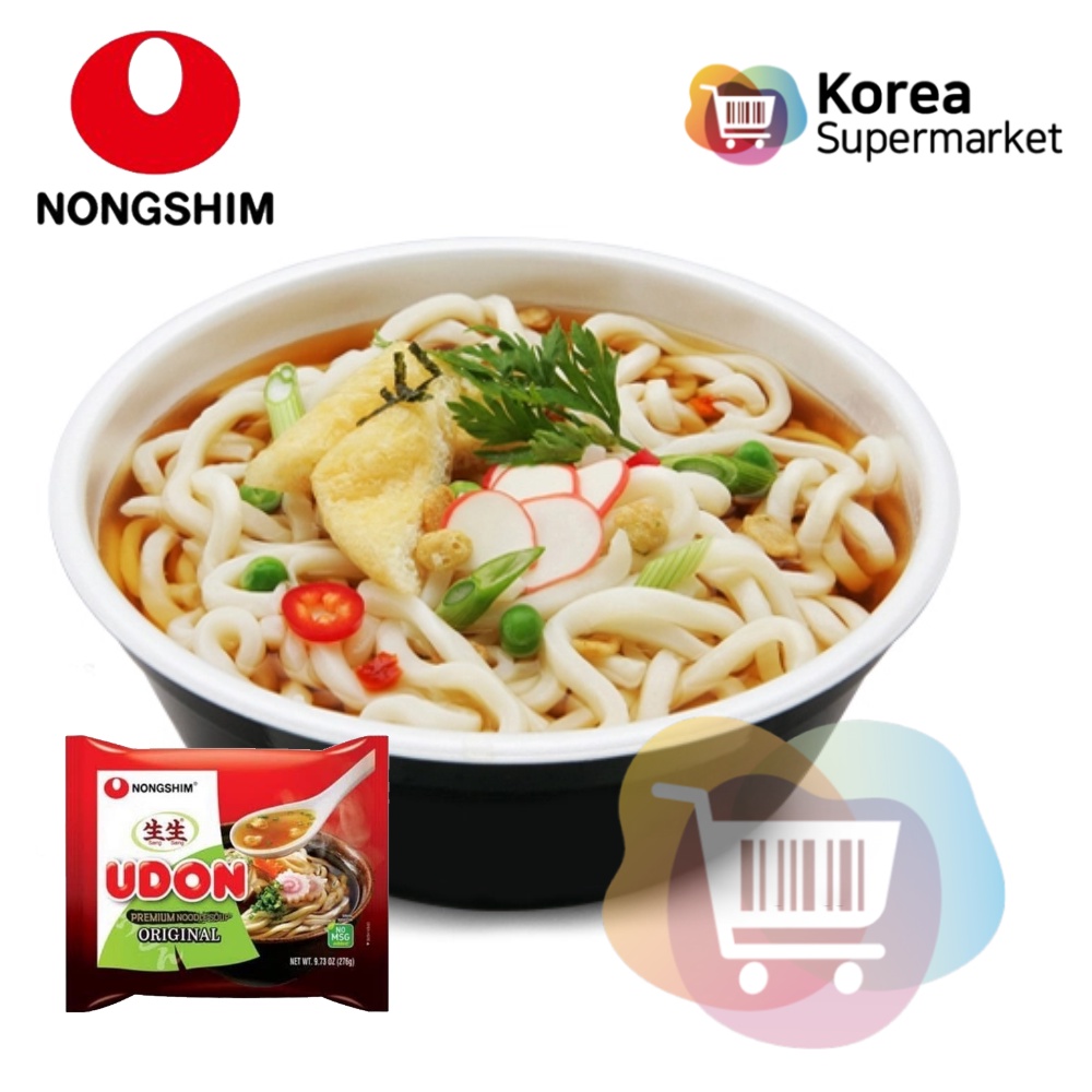 [PRODUK DISKON] Nongshim Udon Noodle Soup JAPANESE STYLE 276gr Made in Korea