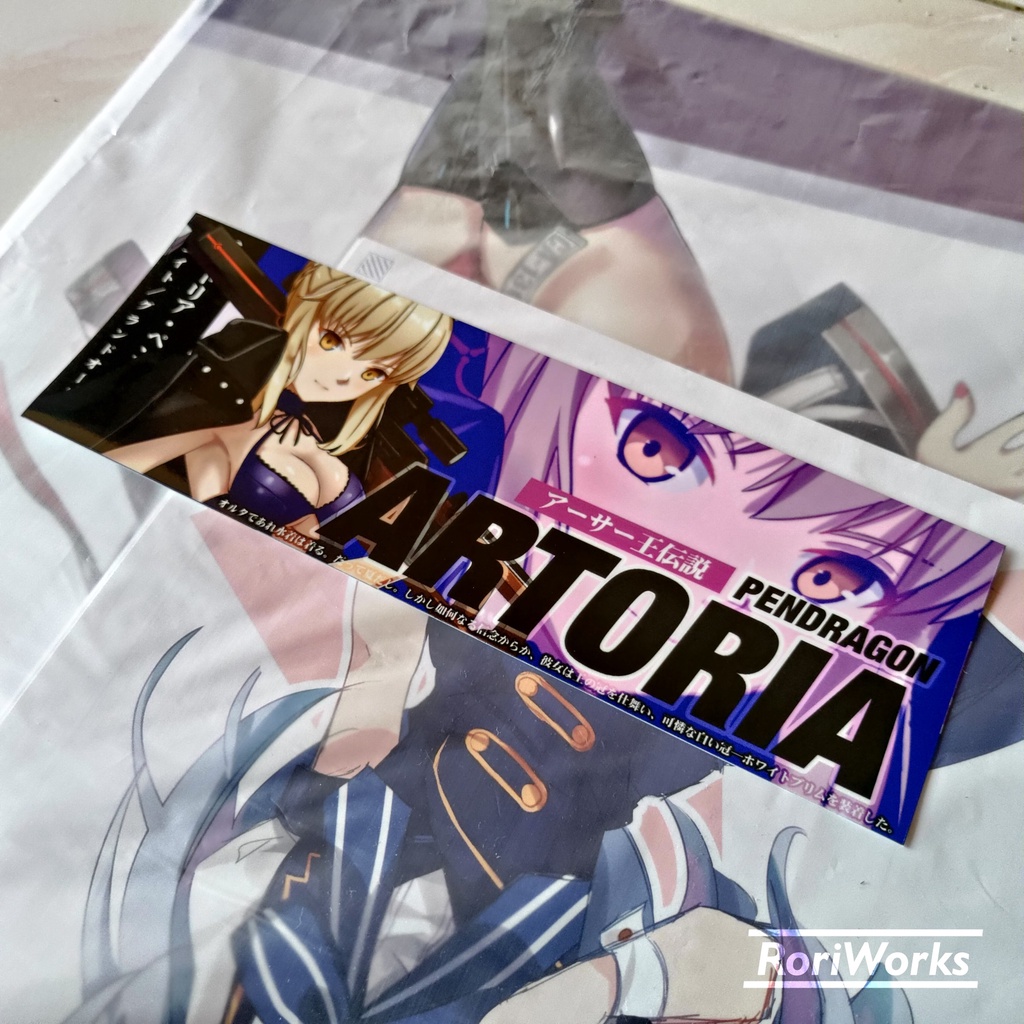 Stiker Slap - Saber Alter Rider | Fate Grand Order